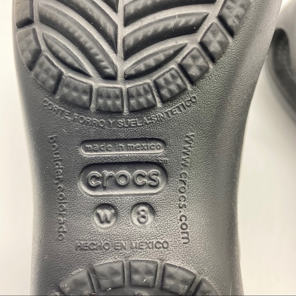 Crocs Kelli Ballet Flats Black Size 8 - Picture 8 of 9